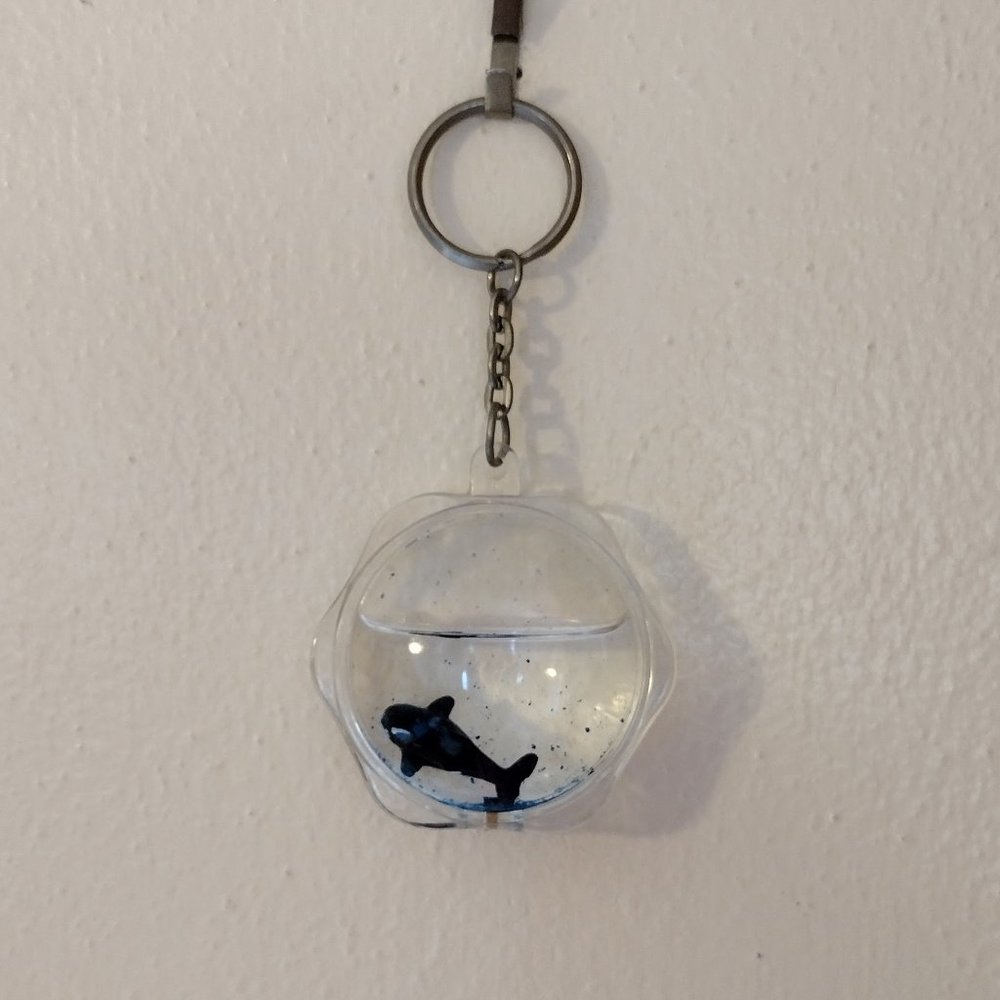 Floating Shark Keychain
